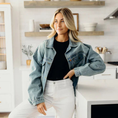 Boyfriend Oversized Denim Jacket