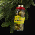 Load image into Gallery viewer, Olive Jar Cocktail Garnish Holiday Ornament
