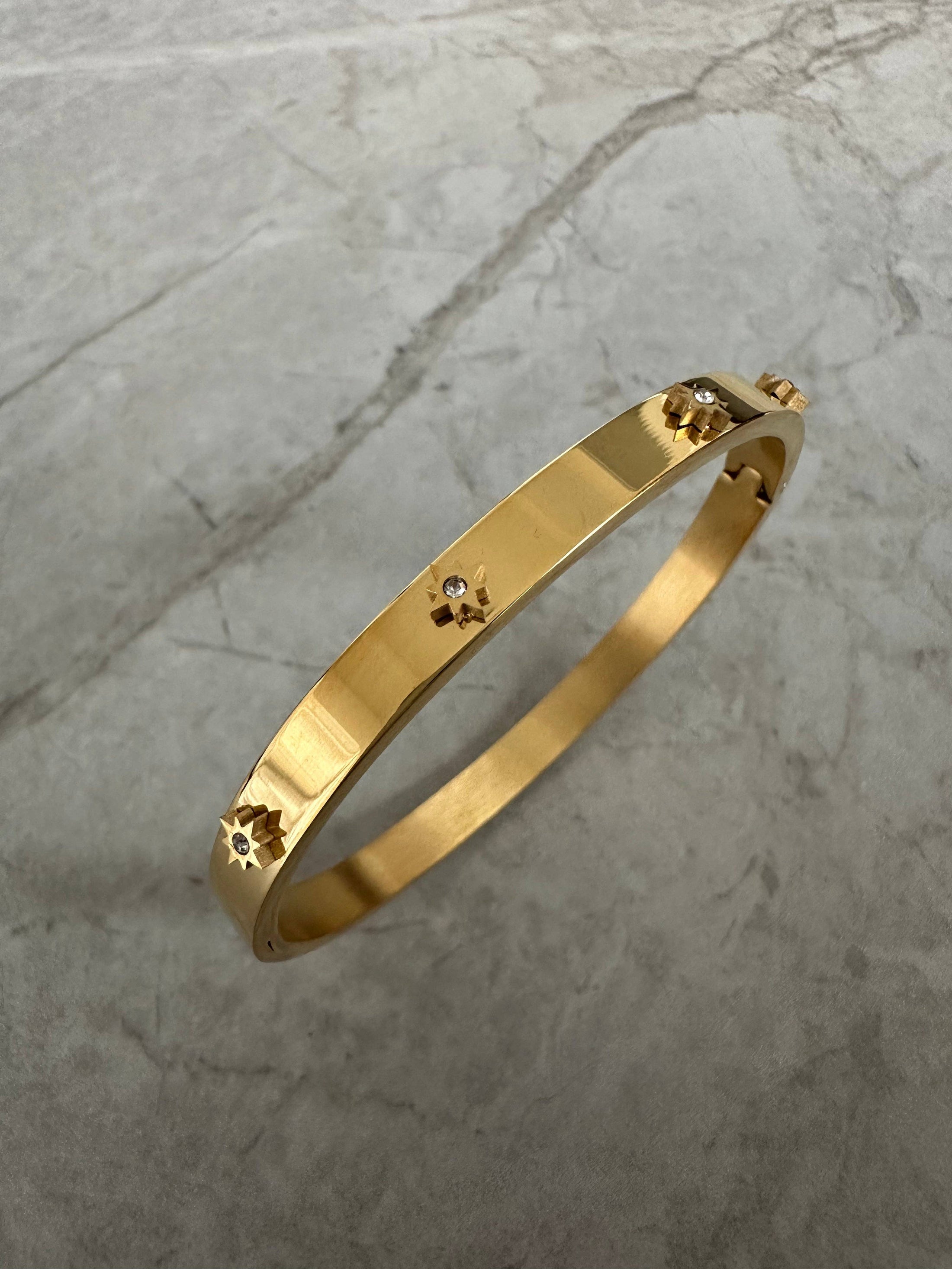 North Star Bangle Bracelet