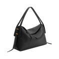 Load image into Gallery viewer, Emory Black Recycled Vegan Leather Top Handle Bag

