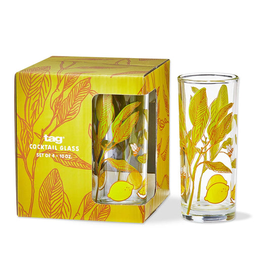 Honey Lemon Glasses - Set of 4