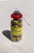 Load image into Gallery viewer, Olive Jar Cocktail Garnish Holiday Ornament
