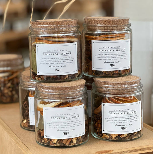 Stovetop Simmer Pot Jars