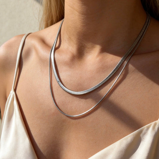 Sia Snake Chain Necklace