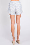 Load image into Gallery viewer, Stripe Eyelet Shorts
