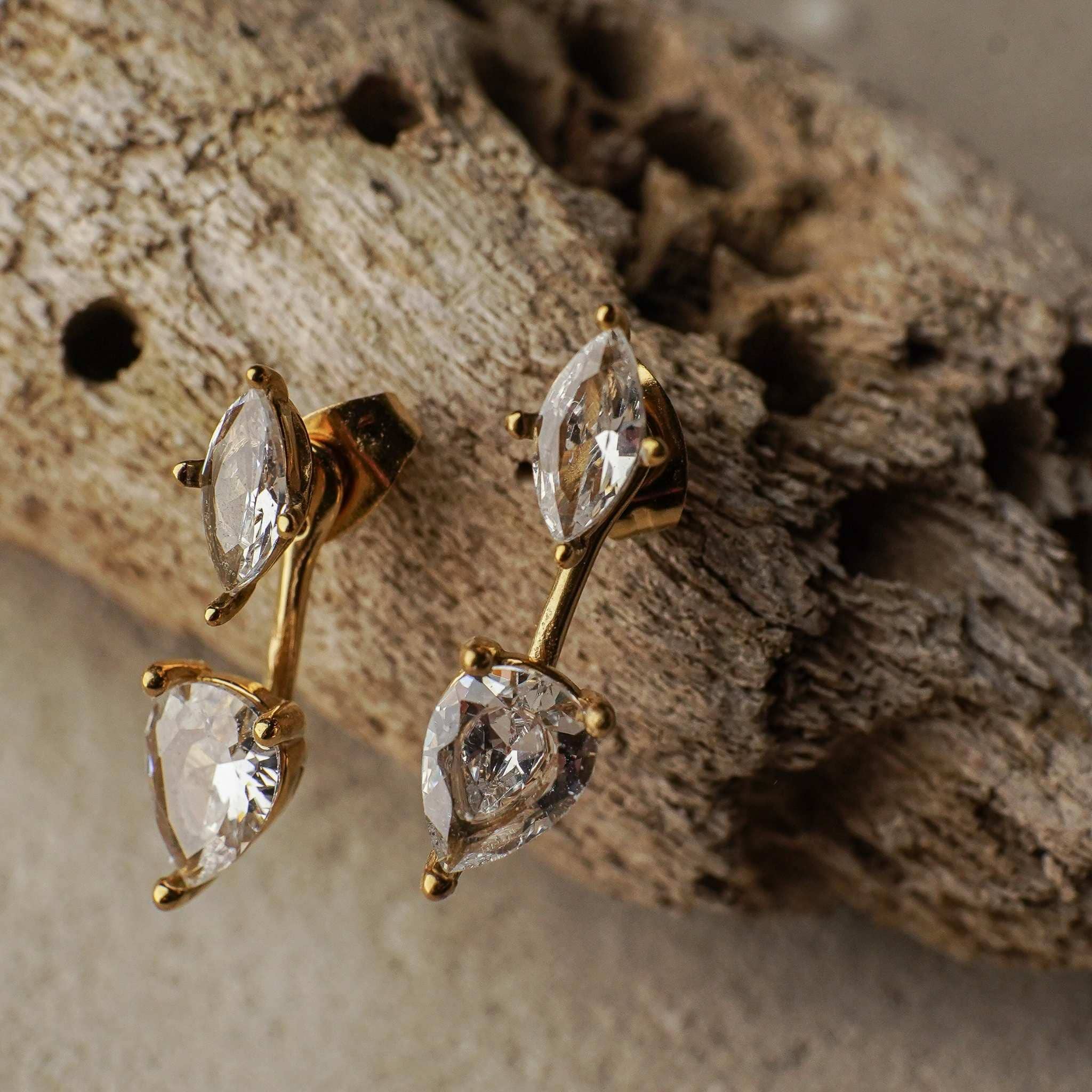 Norah Zirconia Stud Earrings