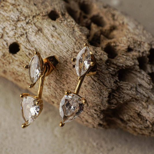 Norah Zirconia Stud Earrings