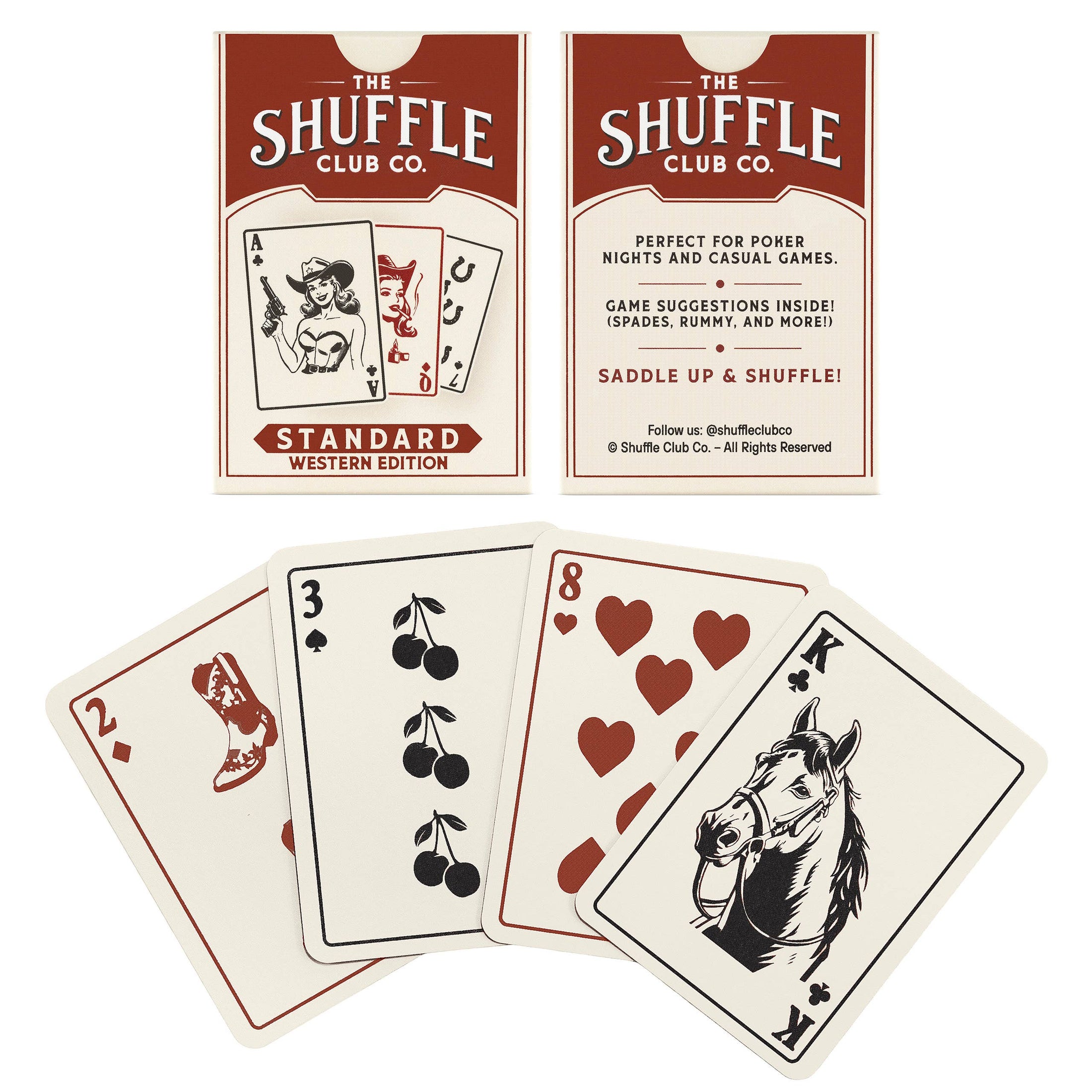 Cowgirl Playing Card Deck