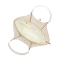 Load image into Gallery viewer, Malia Ivory Laser Cut Vegan Leather Tote Bag
