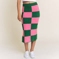 Load image into Gallery viewer, Checkered Past Kit Pencil Skirt
