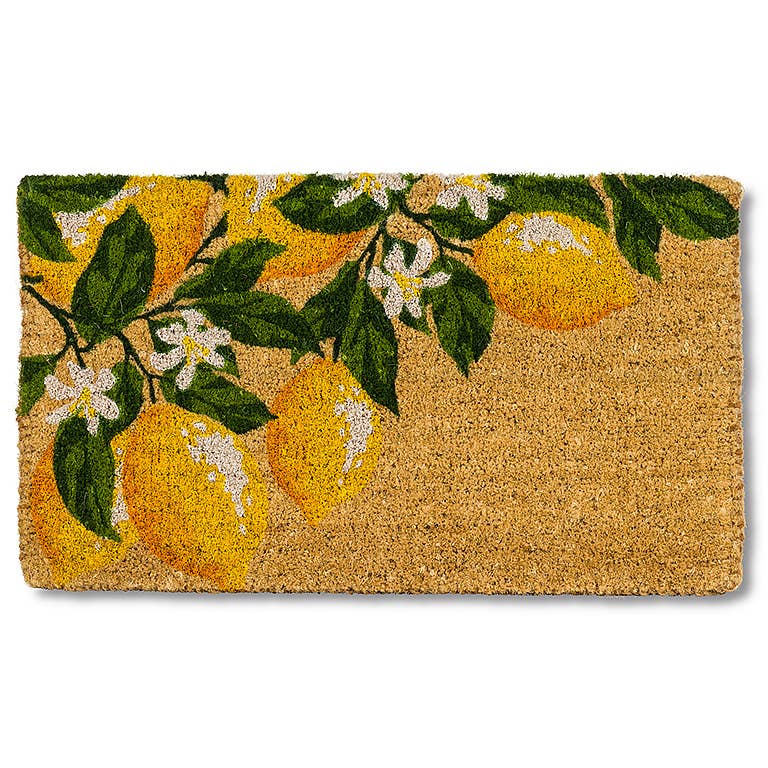 Lemon Branch Doormat-18x30"