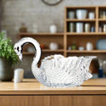 Load image into Gallery viewer, Swan Crystal Serving Bowl

