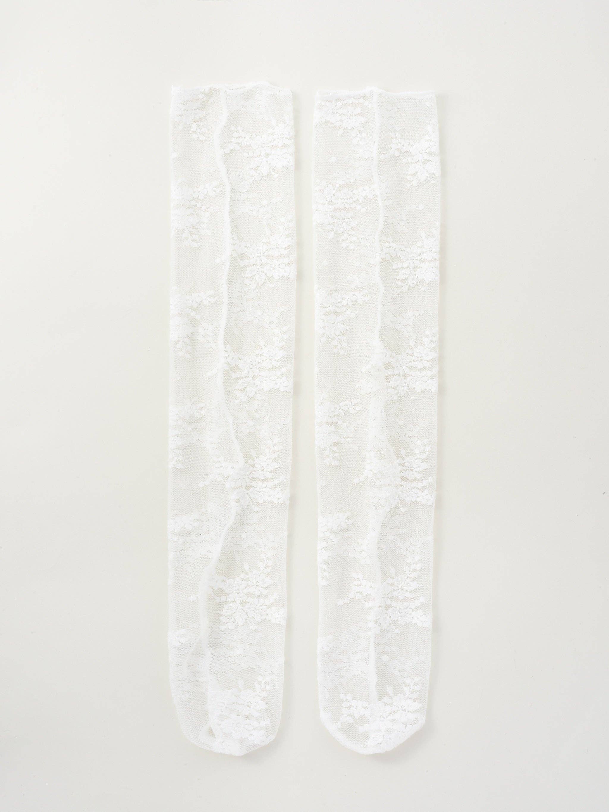 Romantic Lace Crew Socks