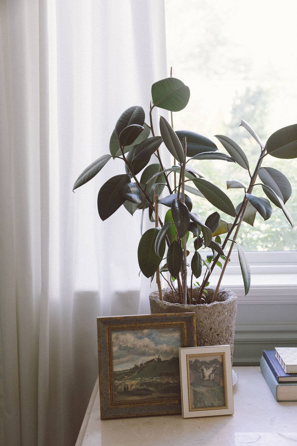 The Hill of Montmartre Framed Antique Art