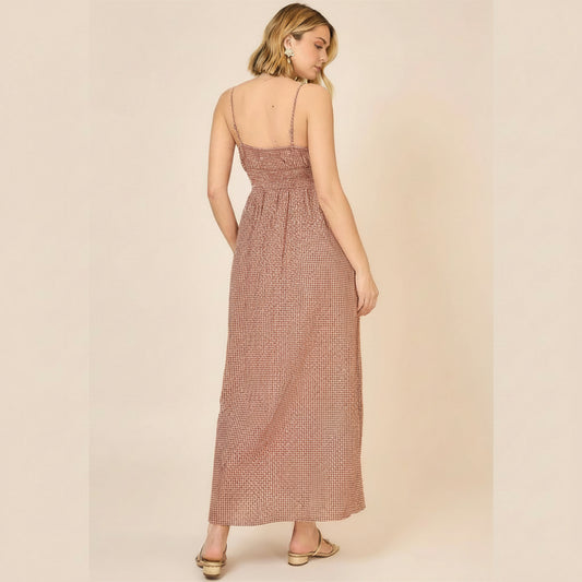 Meadow Gingham Maxi Dress