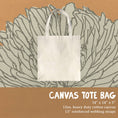 Load image into Gallery viewer, Bonjour Trois - Canvas Tote Bag
