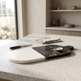 Load image into Gallery viewer, Black & White Marble Cheese Board
