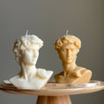 Load image into Gallery viewer, Michelangelo’s David Head Candle
