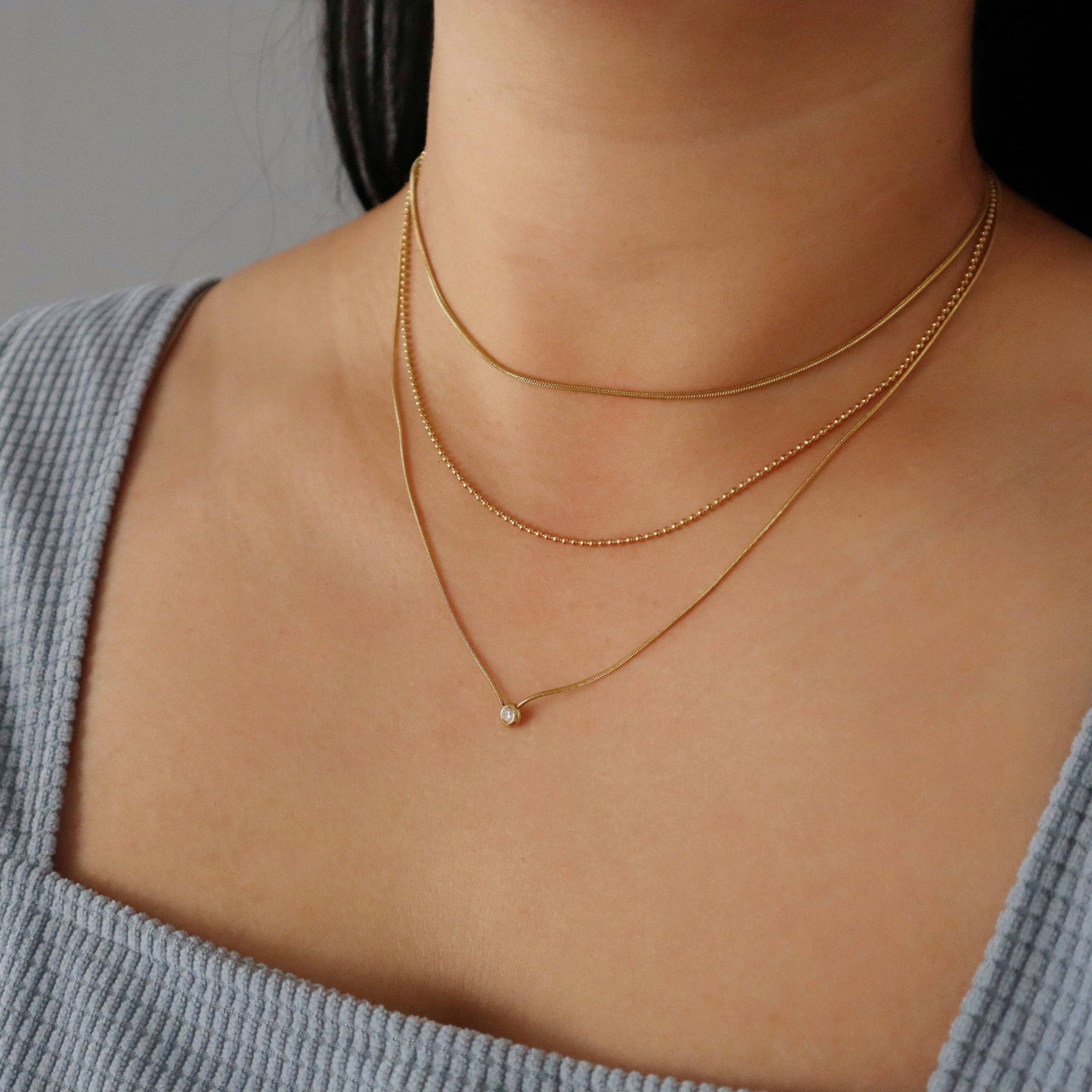 Trinity Necklace | Layered Necklace