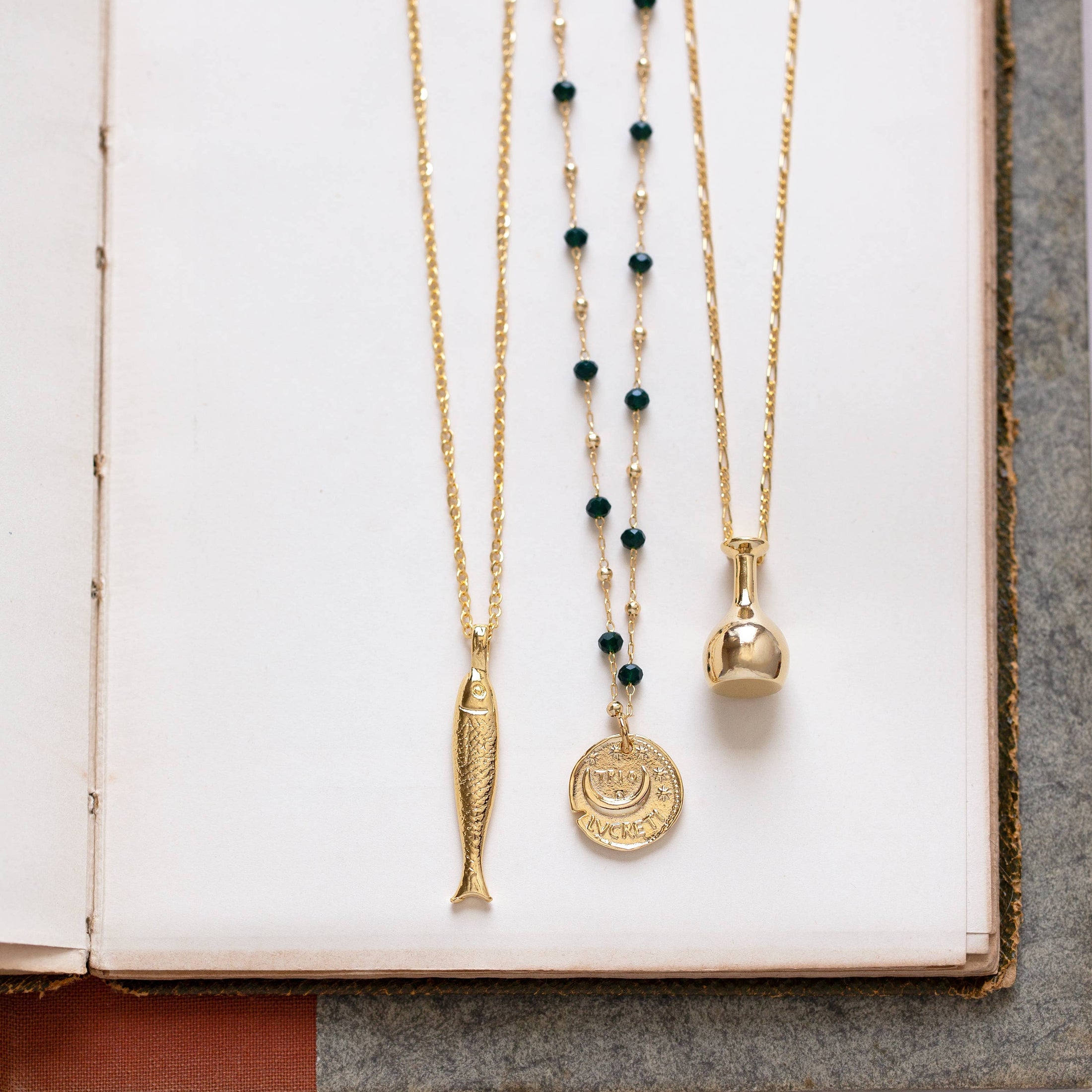 Ancient Roman Coin Necklace