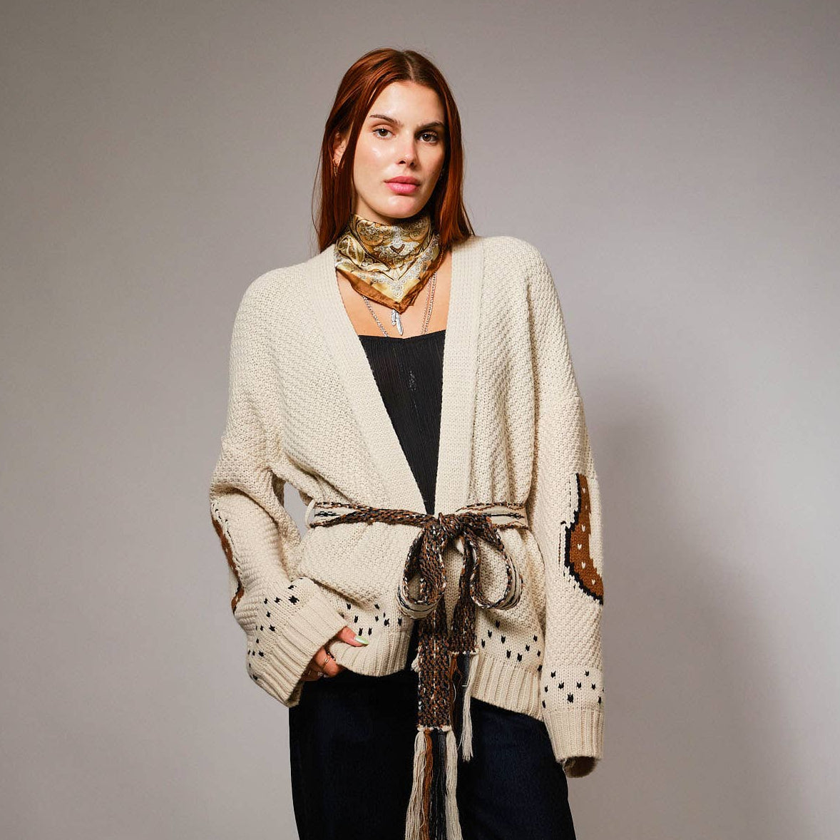 Beatriz Belted Cardigan