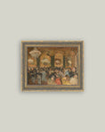 Load image into Gallery viewer, Dinner at the Ball Framed Antique Art 10x8
