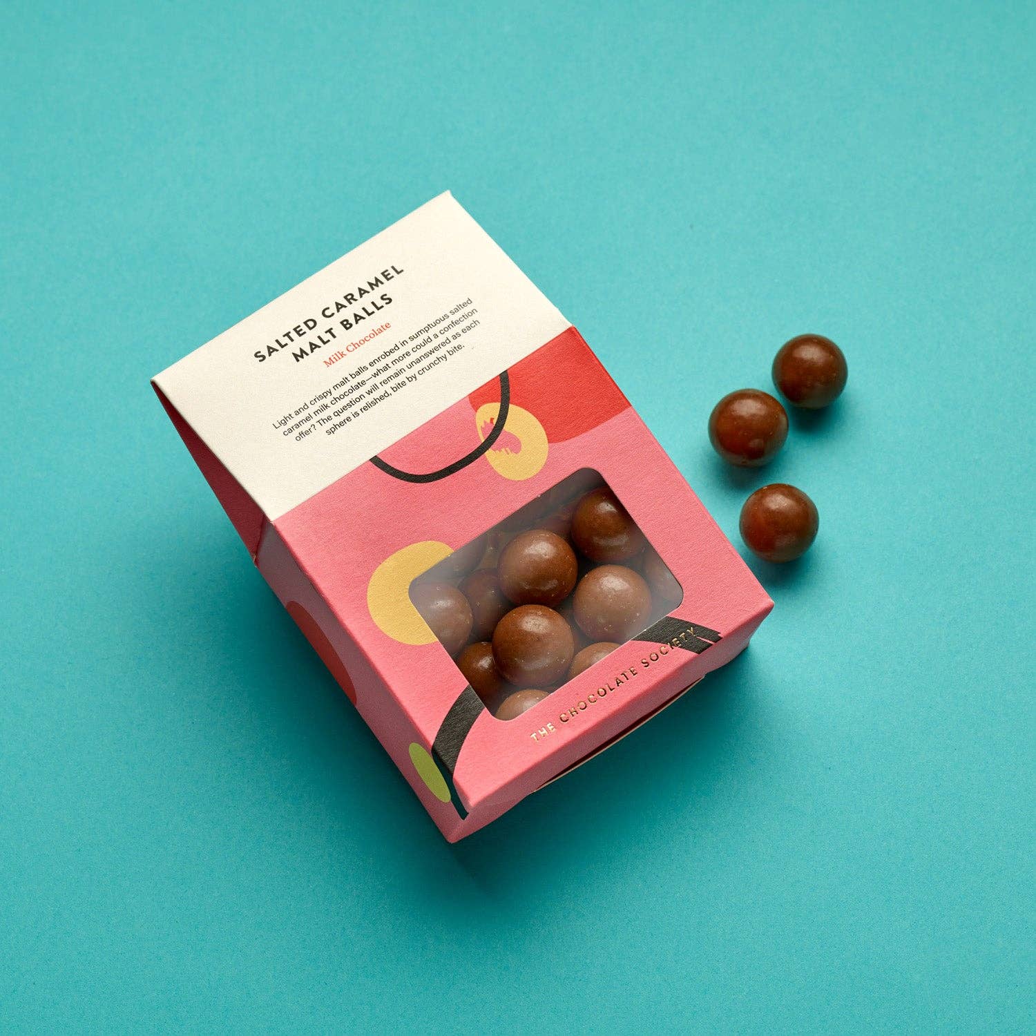 Salt Caramel Malt Balls