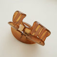 Load image into Gallery viewer, Caramel Modern Claw Clip
