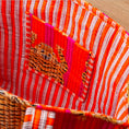 Load image into Gallery viewer, Quilted Feline Tote in Red
