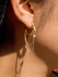 Load image into Gallery viewer, Lucienne Chain Link Drop Earrings
