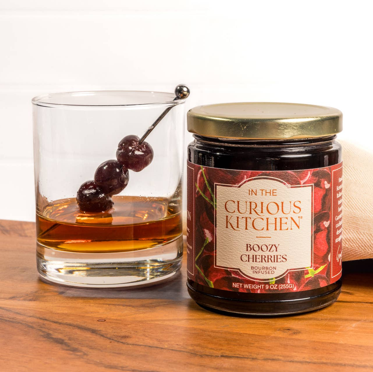 Boozy Cocktail Cherries® | Bourbon Cocktail Cherries