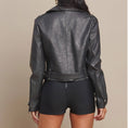 Load image into Gallery viewer, Black Moto Jacket
