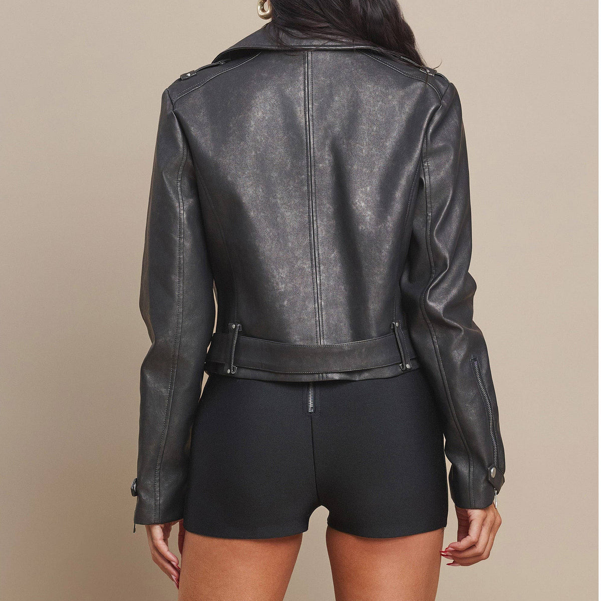 Black Moto Jacket