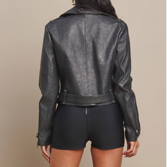Black Moto Jacket