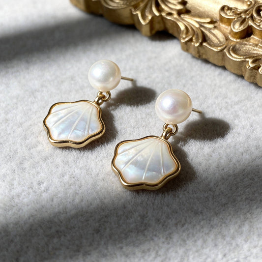 Mother of pearl Shell Earrings