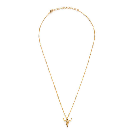 Longhorn Skull Necklace