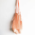 Load image into Gallery viewer, Reusable Organic Cotton Mesh Bag (Long Handle)
