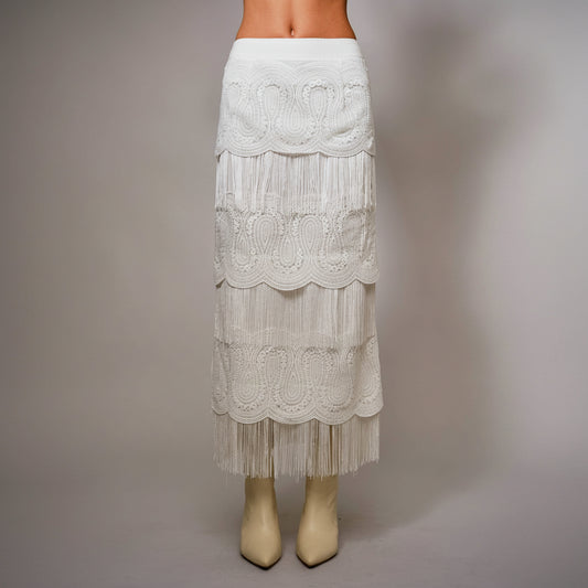 Jen Tiered Maxi Skirt