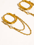 Load image into Gallery viewer, Lucienne Chain Link Drop Earrings
