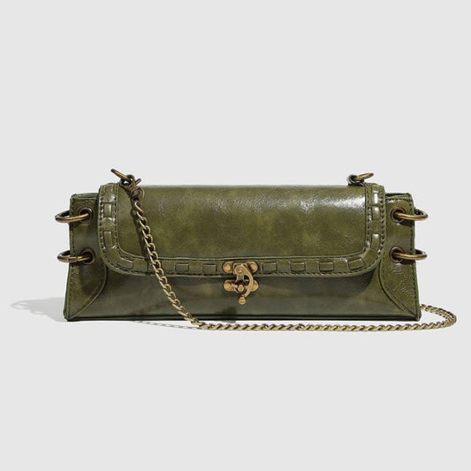 Lock & Chain Shoulder Bag