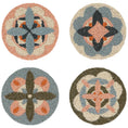 Load image into Gallery viewer, Disco Formation Beaded Coasters Set of 4
