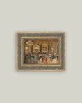 Load image into Gallery viewer, Dinner at the Ball Framed Antique Art 10x8
