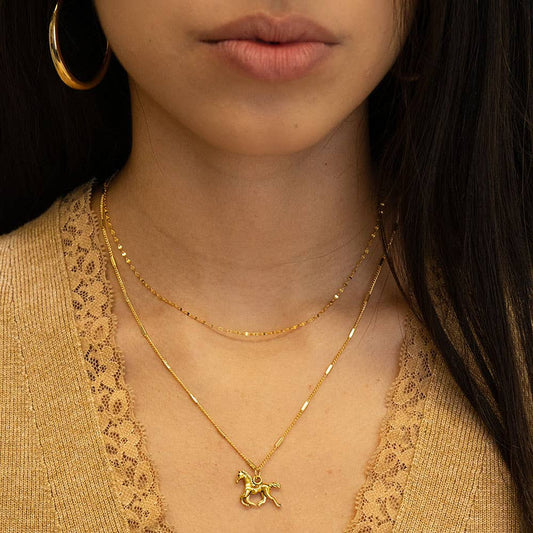 Year of the Horse Charm Necklace