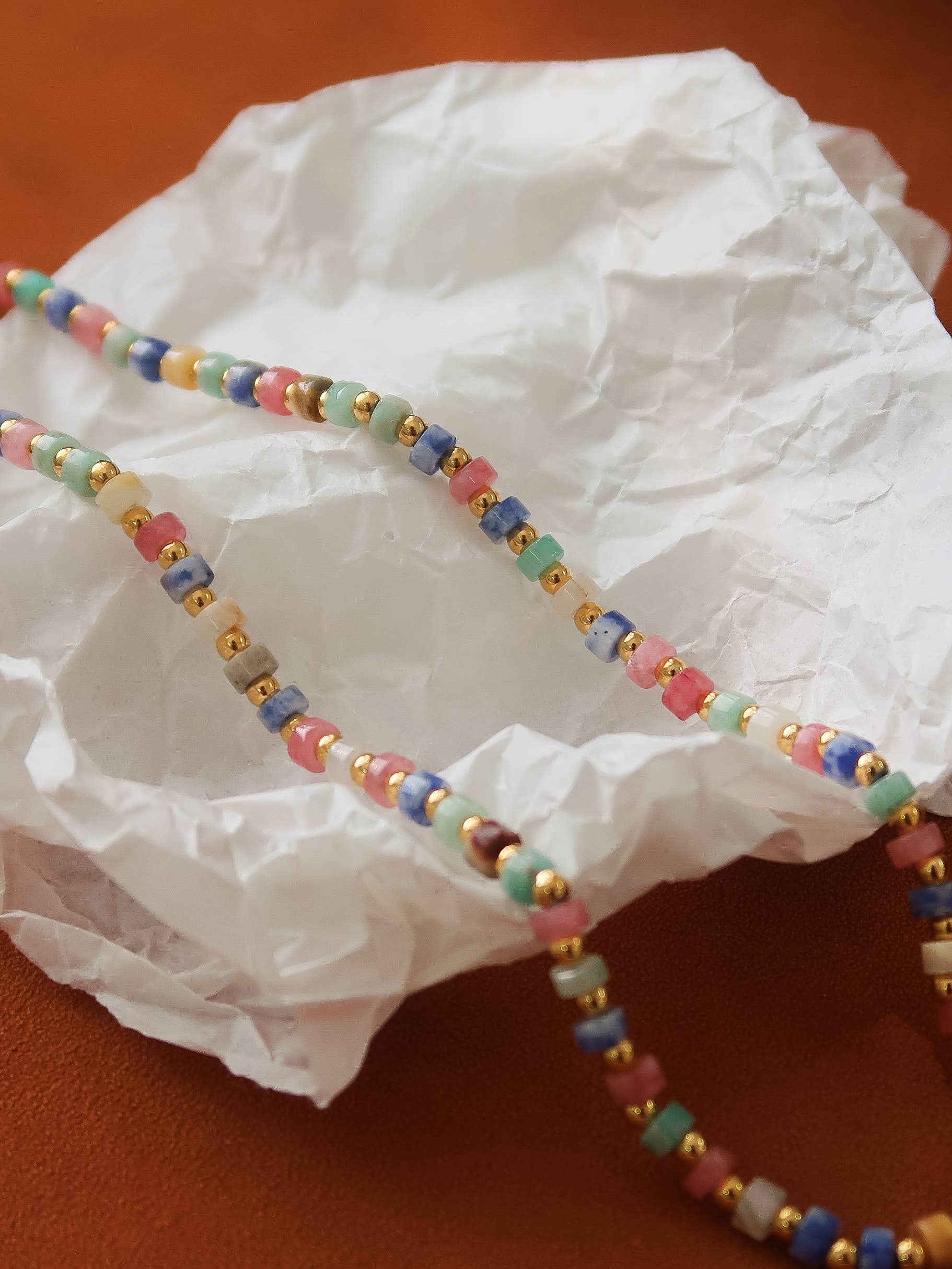 Lyric Beaded Necklace