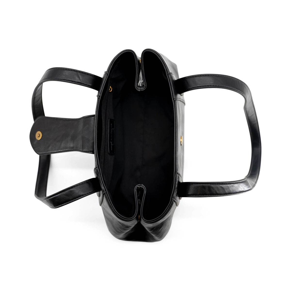 Fiora Lock Top Handbag