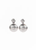 Load image into Gallery viewer, Round Double Concho Earring
