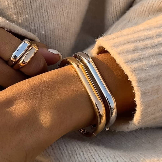 Renzi Silver Bangle