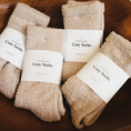 Load image into Gallery viewer, Cozy Cloud Socks - Ivory
