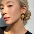 Load image into Gallery viewer, Heart of Gold Earrings
