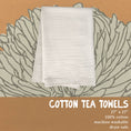 Load image into Gallery viewer, Bonjour Trois - Cotton Tea Towel
